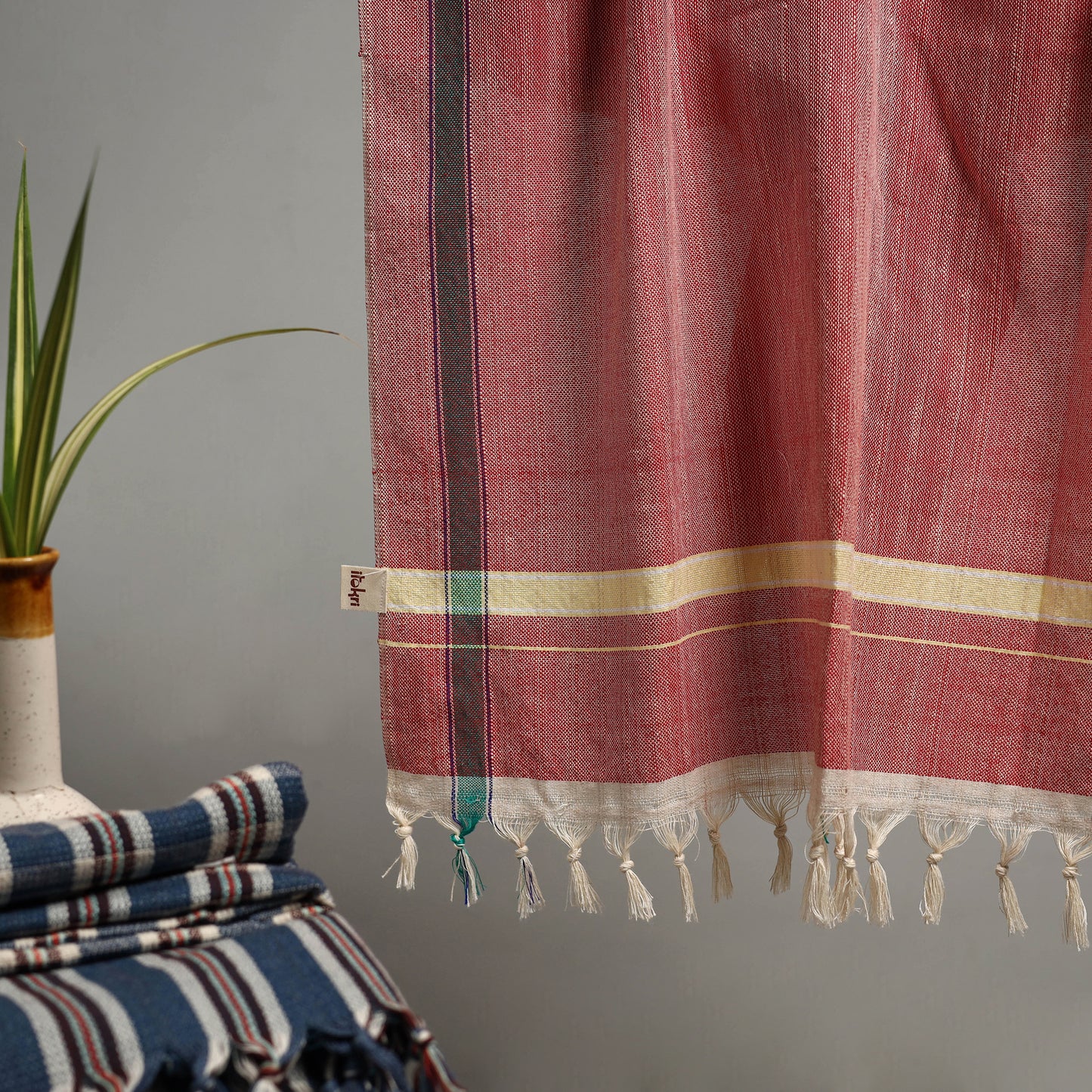 Handloom Fine Cotton Bath Towel 11