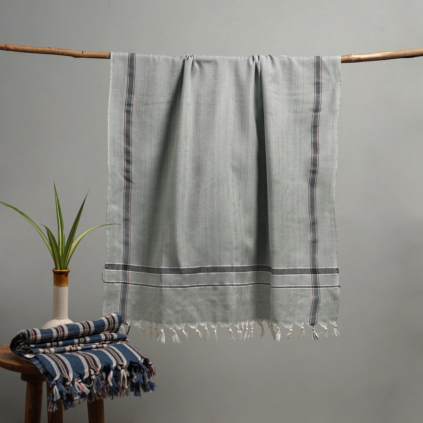 Handloom Fine Cotton Bath Towel 26