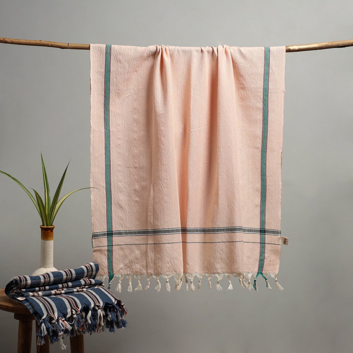 Handloom Fine Cotton Bath Towel 27