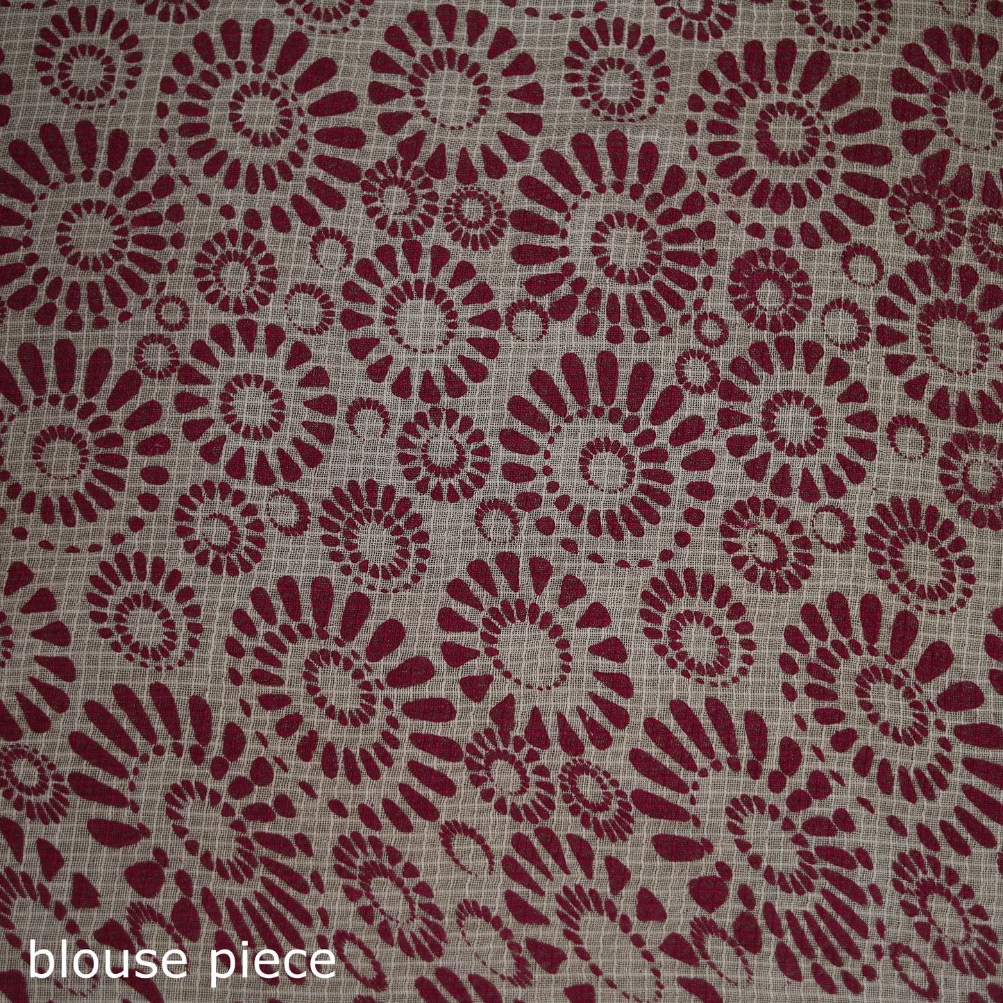 Kalamkari Printed Kota Doria Cotton Saree 01
