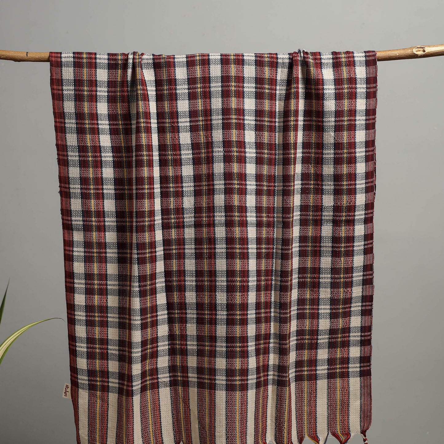 Handloom Fine Cotton Checks Bath Towel 79