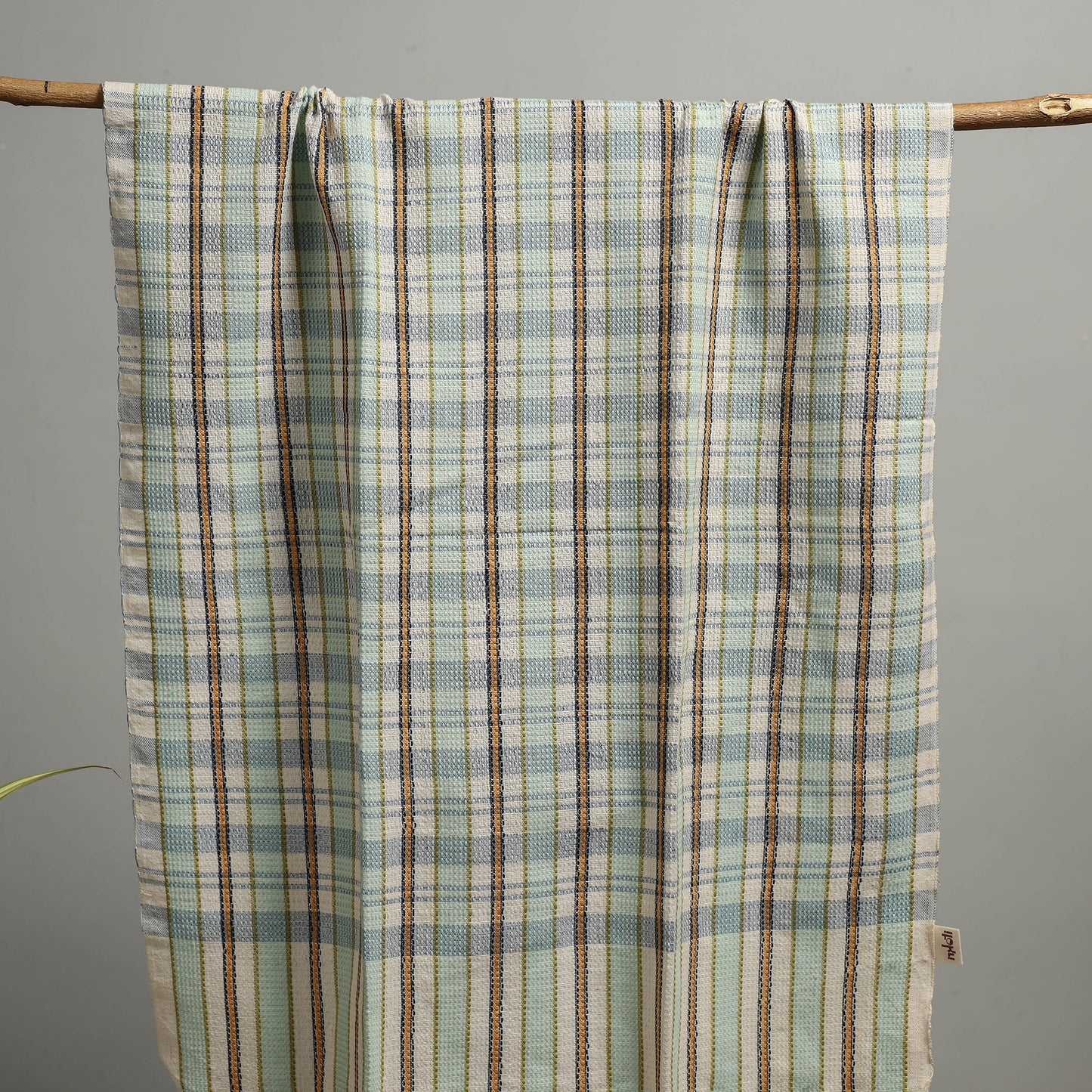 Handloom Fine Cotton Checks Bath Towel 81