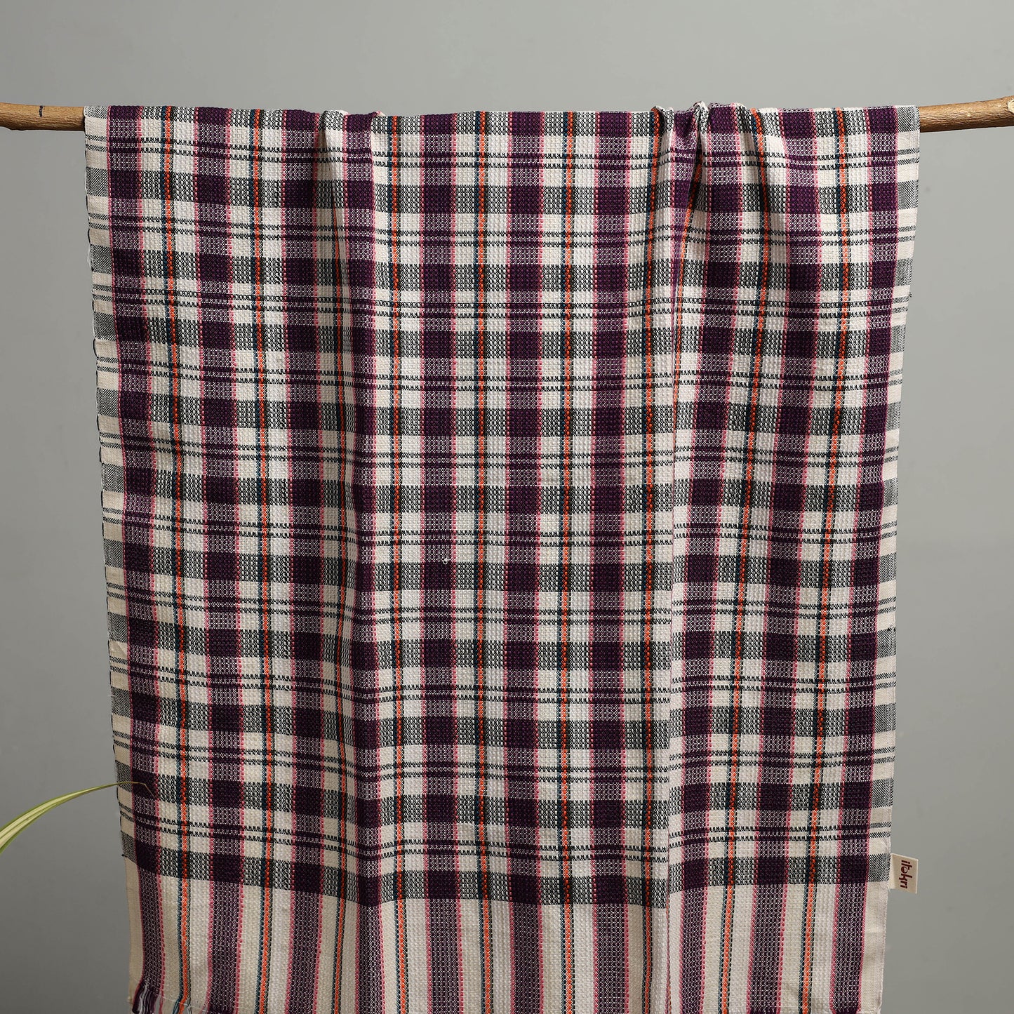 Handloom Fine Cotton Checks Bath Towel 83