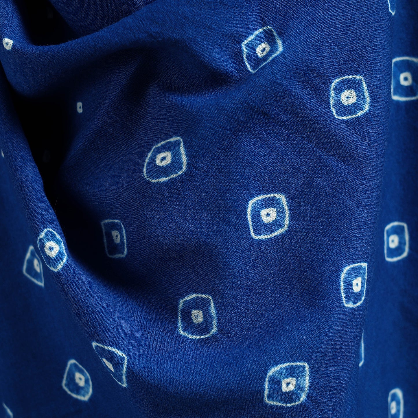 Kutch Handwoven Bandhani Merino Wool Shawl 36