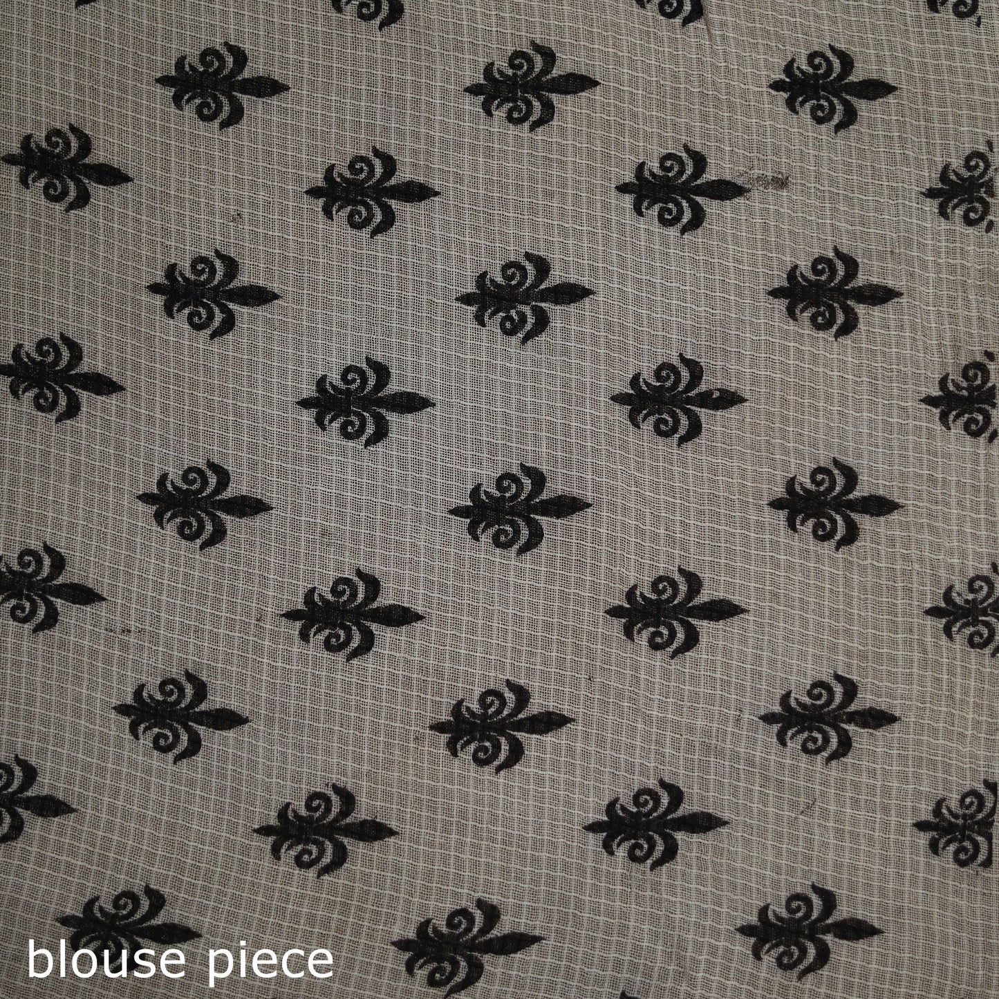 Kalamkari Printed Kota Doria Cotton Saree 14