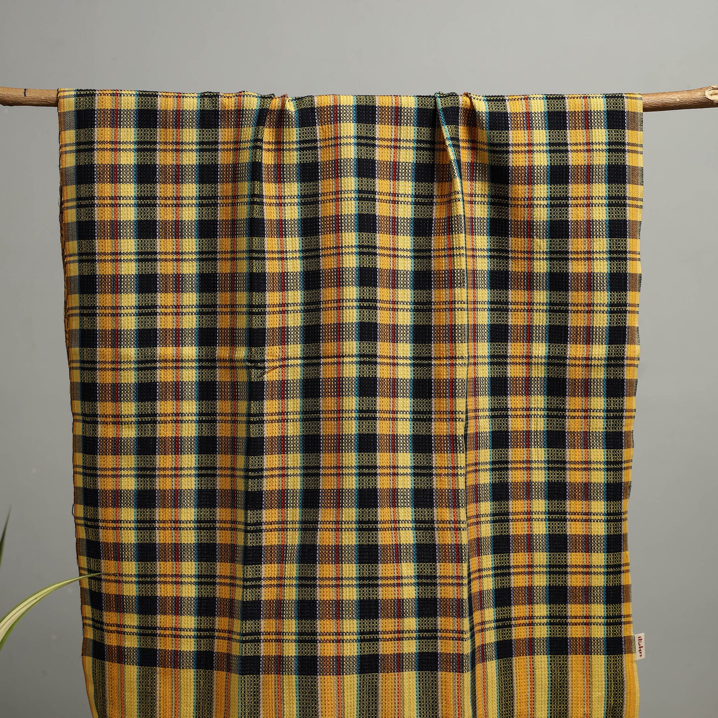 Handloom Fine Cotton Checks Bath Towel 96