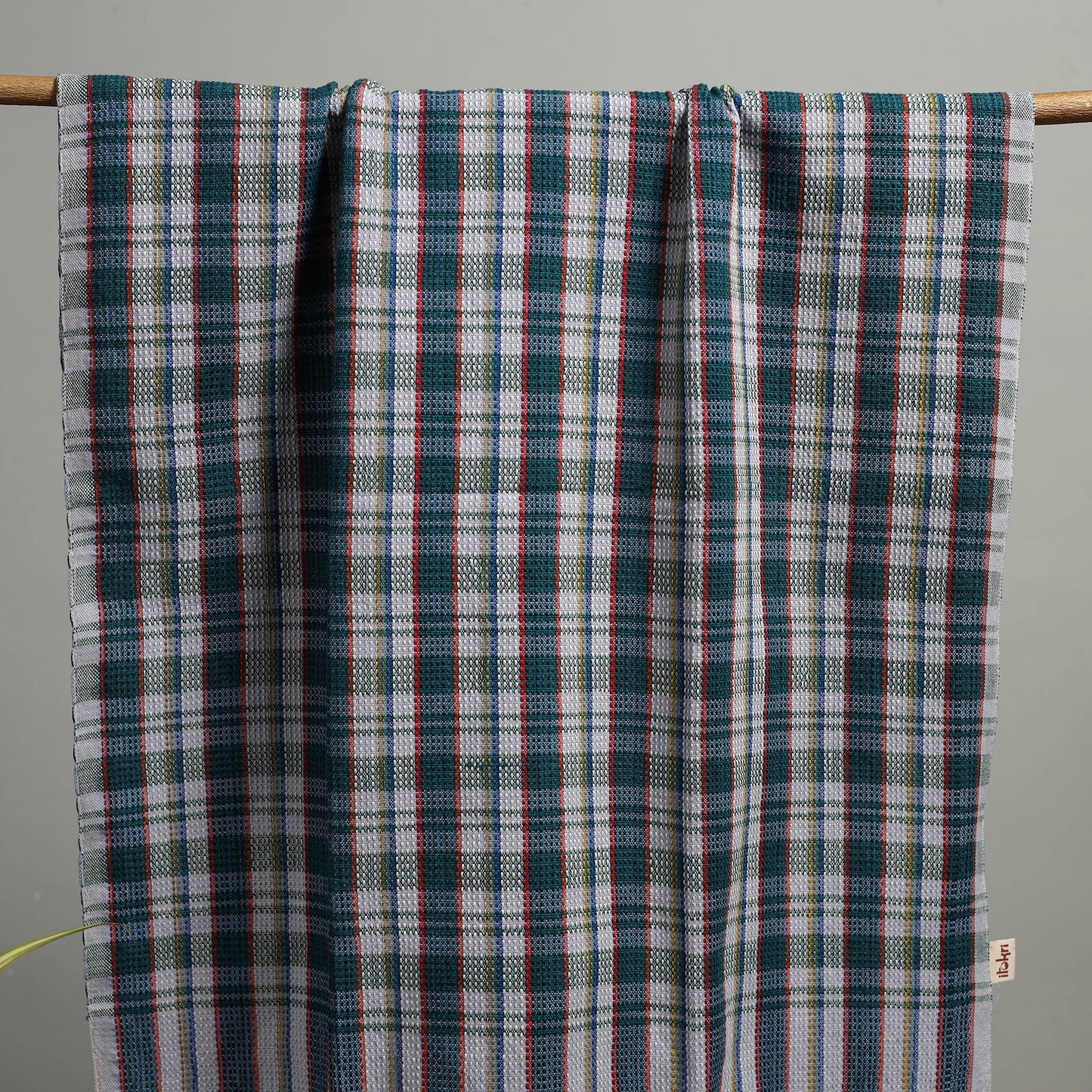 Handloom Fine Cotton Checks Bath Towel 100