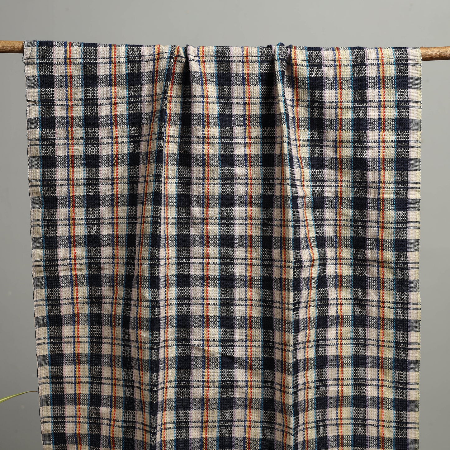 Handloom Fine Cotton Checks Bath Towel 102
