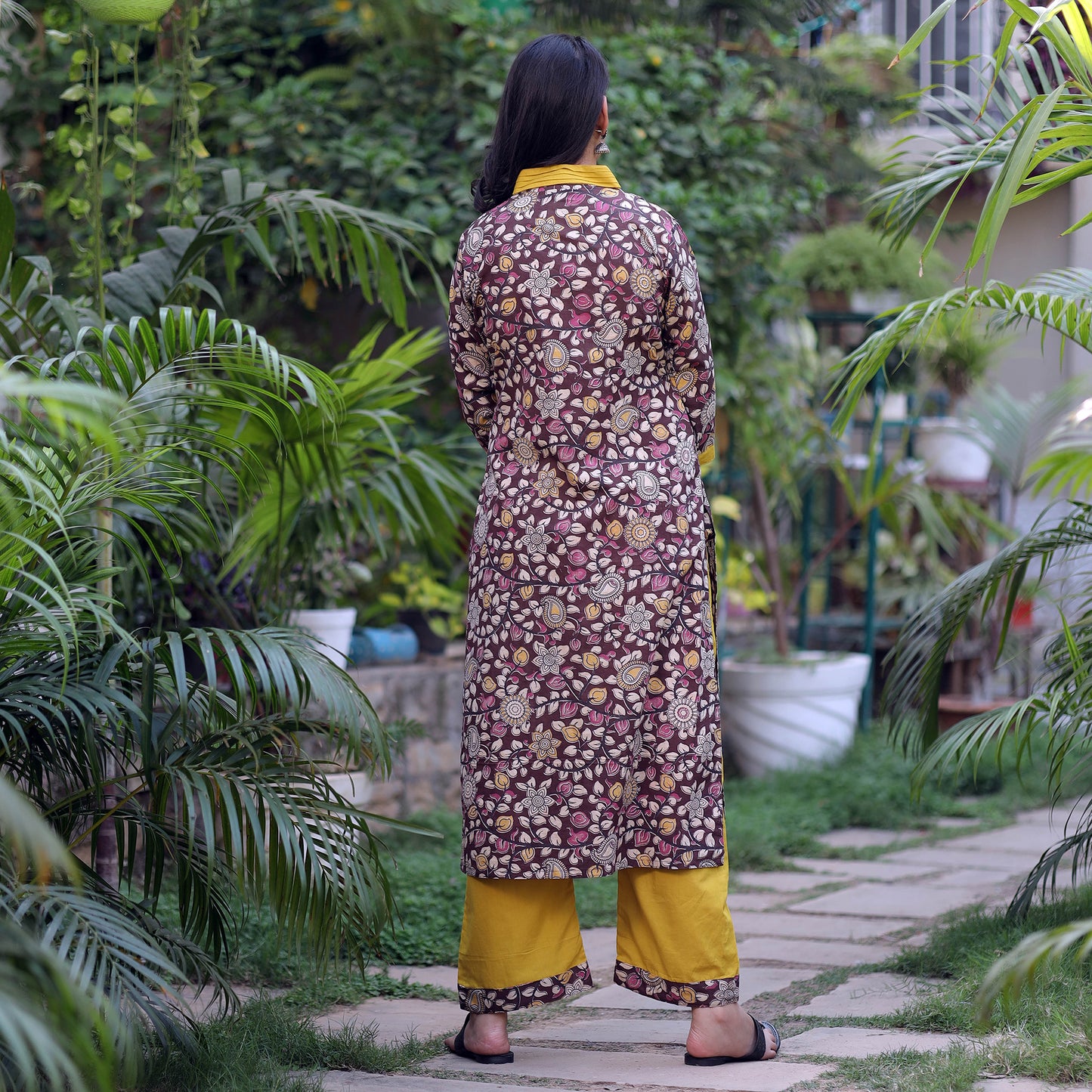 Kalamkari Kurta with Palazzo Set