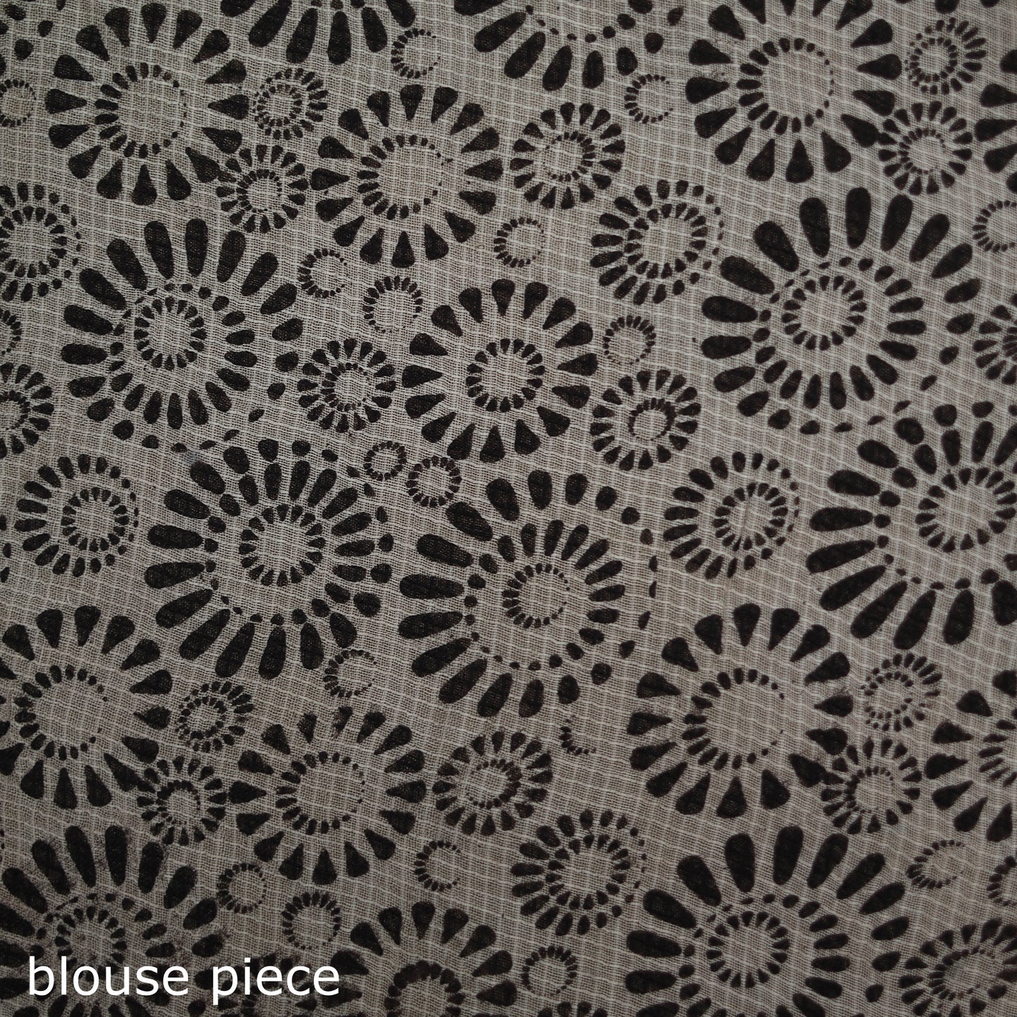 Kalamkari Printed Kota Doria Cotton Saree 26
