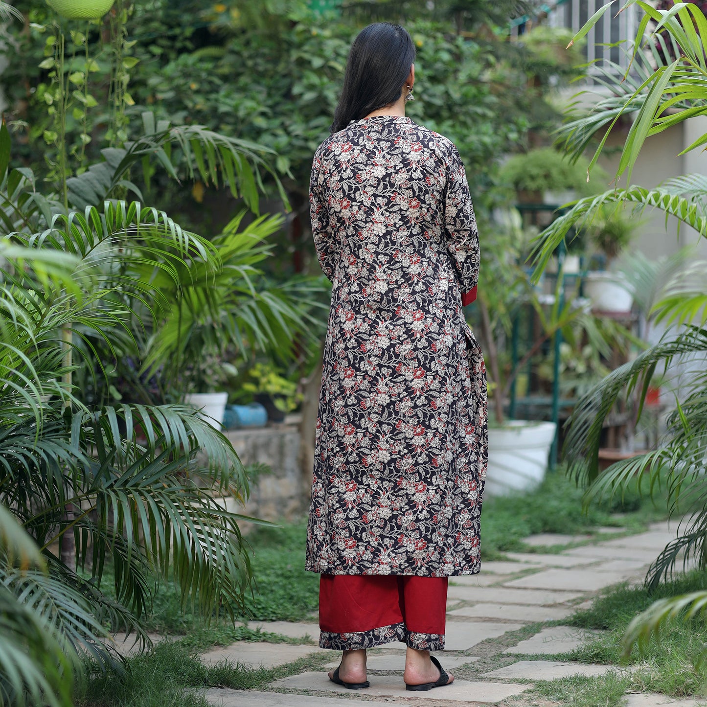 Kalamkari Kurta with Palazzo Set