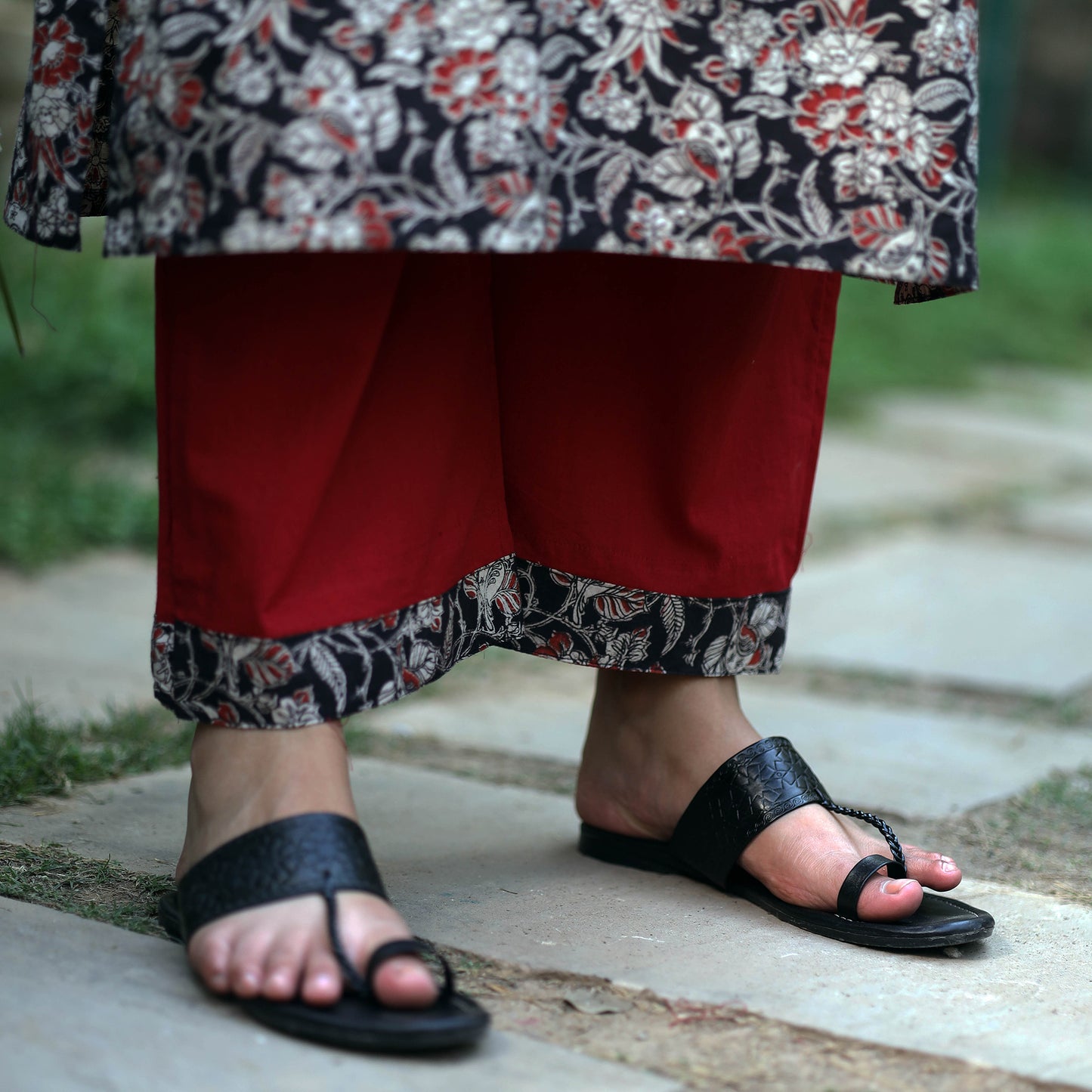 Kalamkari Kurta with Palazzo Set