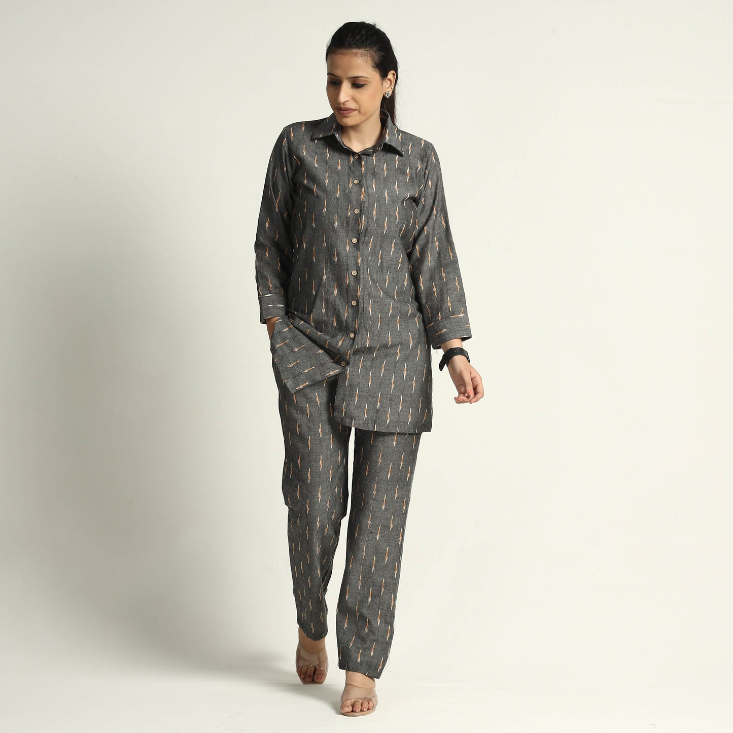 pochampally ikat co-ord set