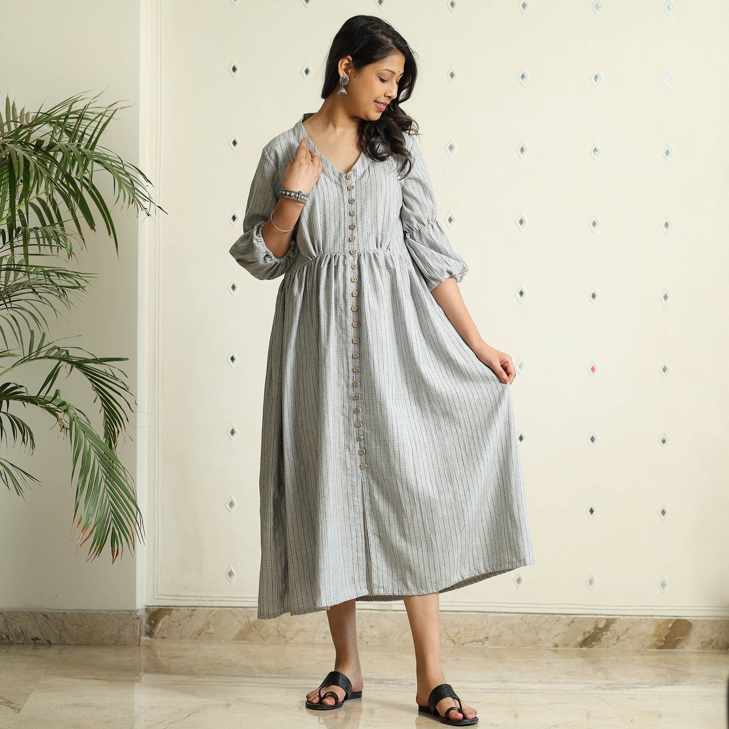 jacquard dress