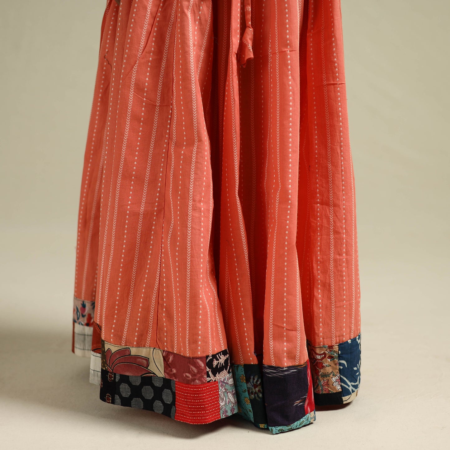 Jacquard 24 Kali Patchwork Cotton Long Skirt 13