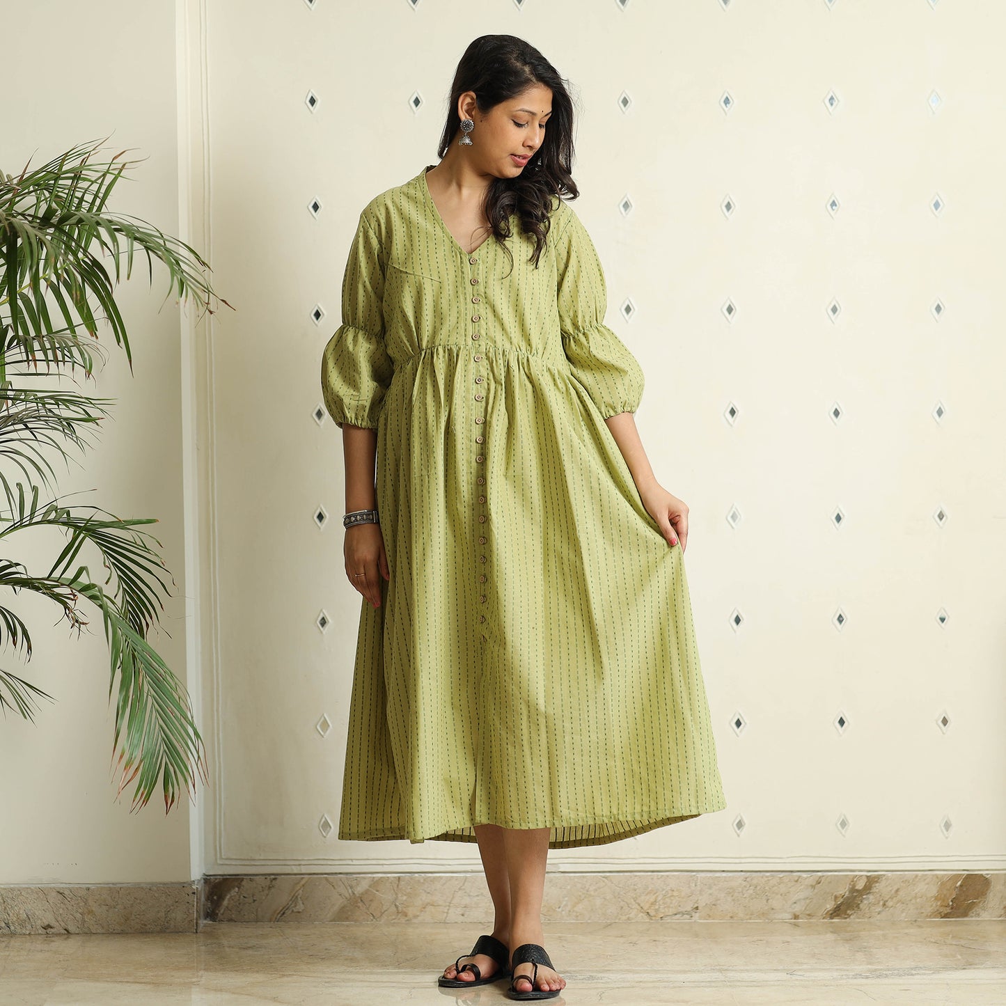 jacquard dress