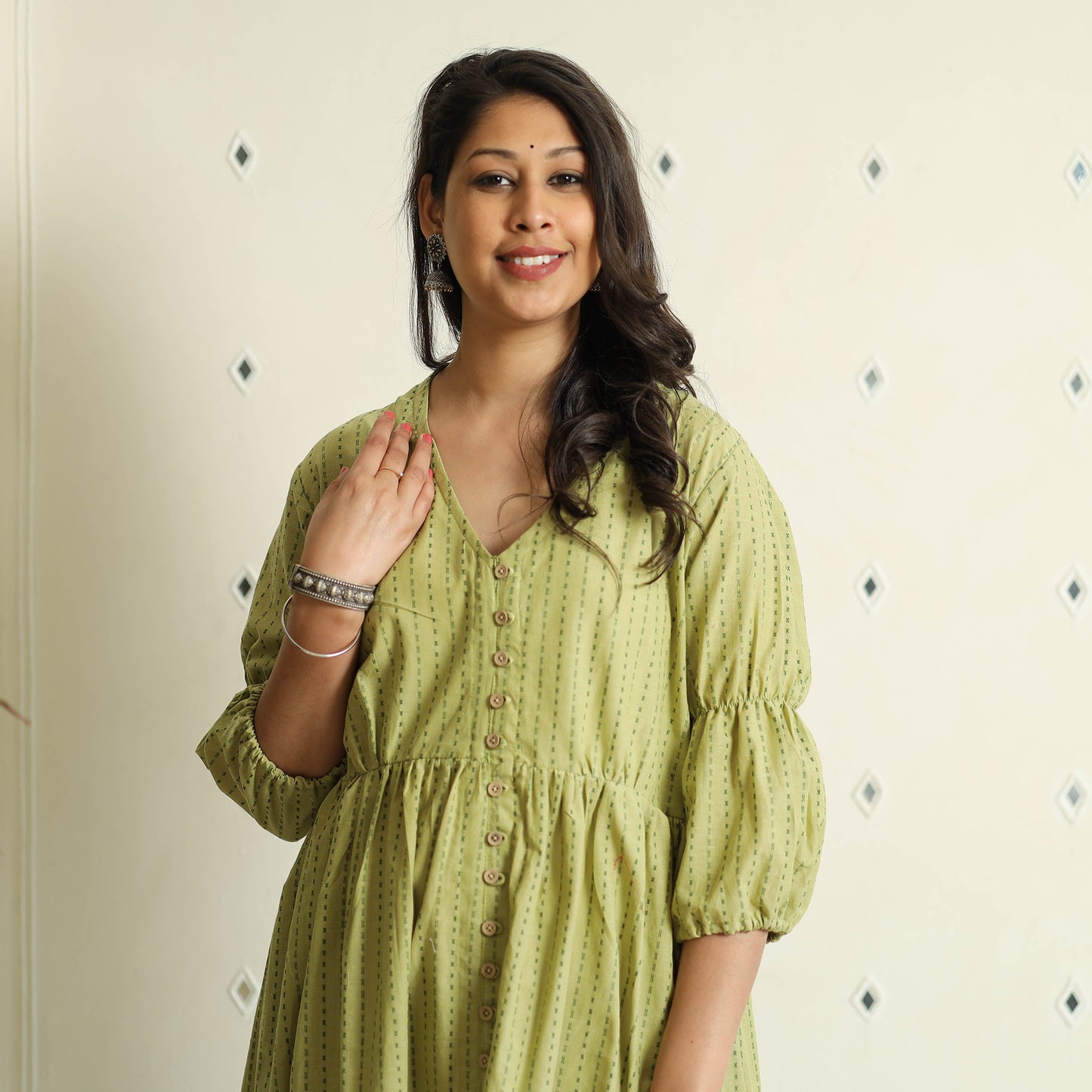 jacquard dress