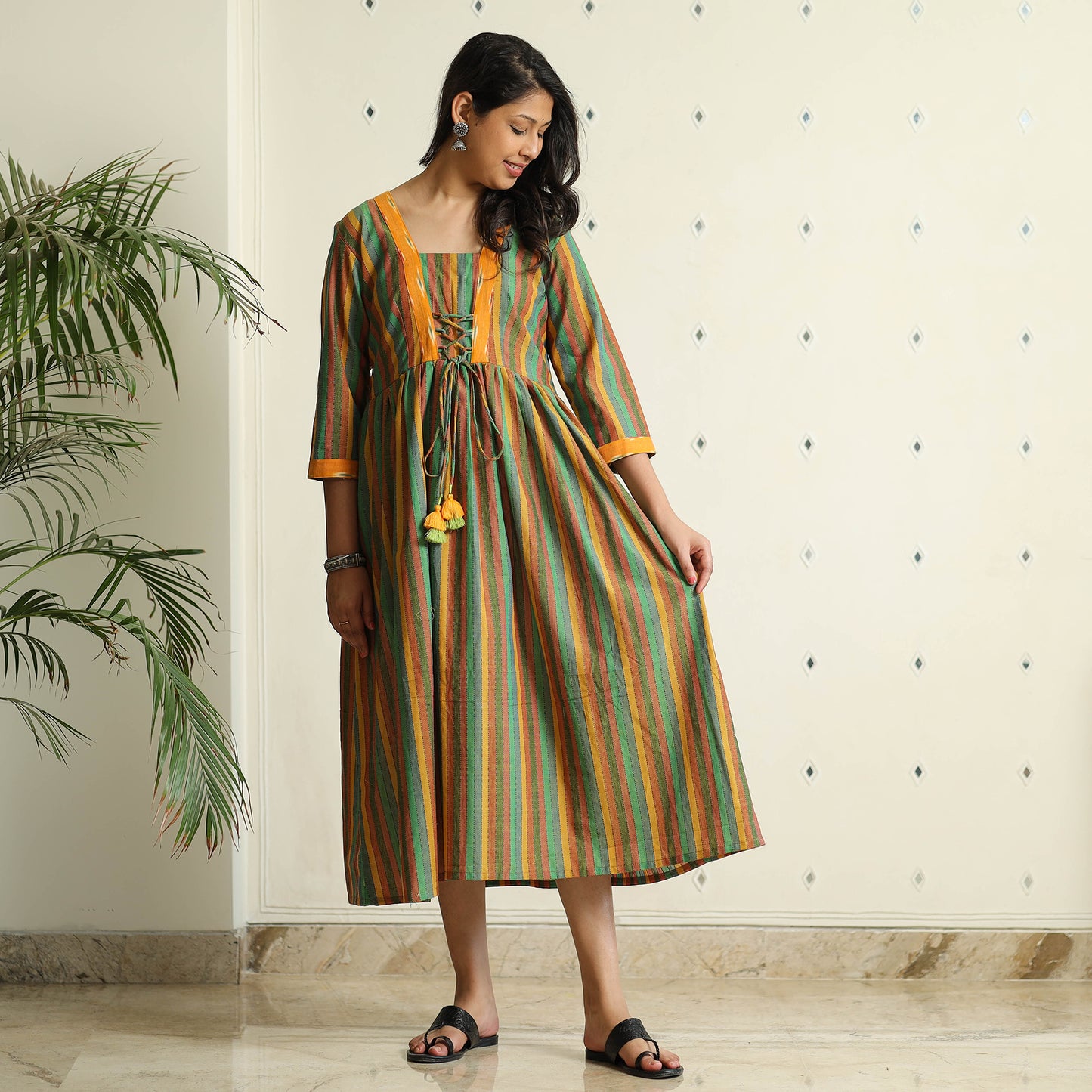jacquard dress