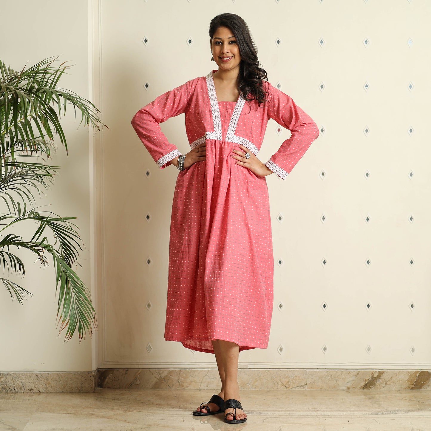 jacquard dress