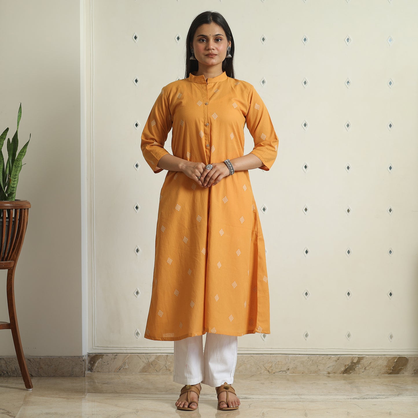 Jacquard Weave Kurta