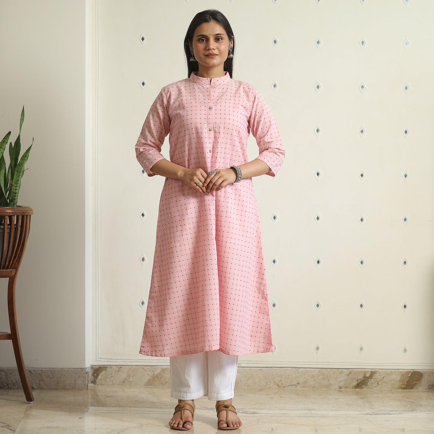 Jacquard Weave Kurta