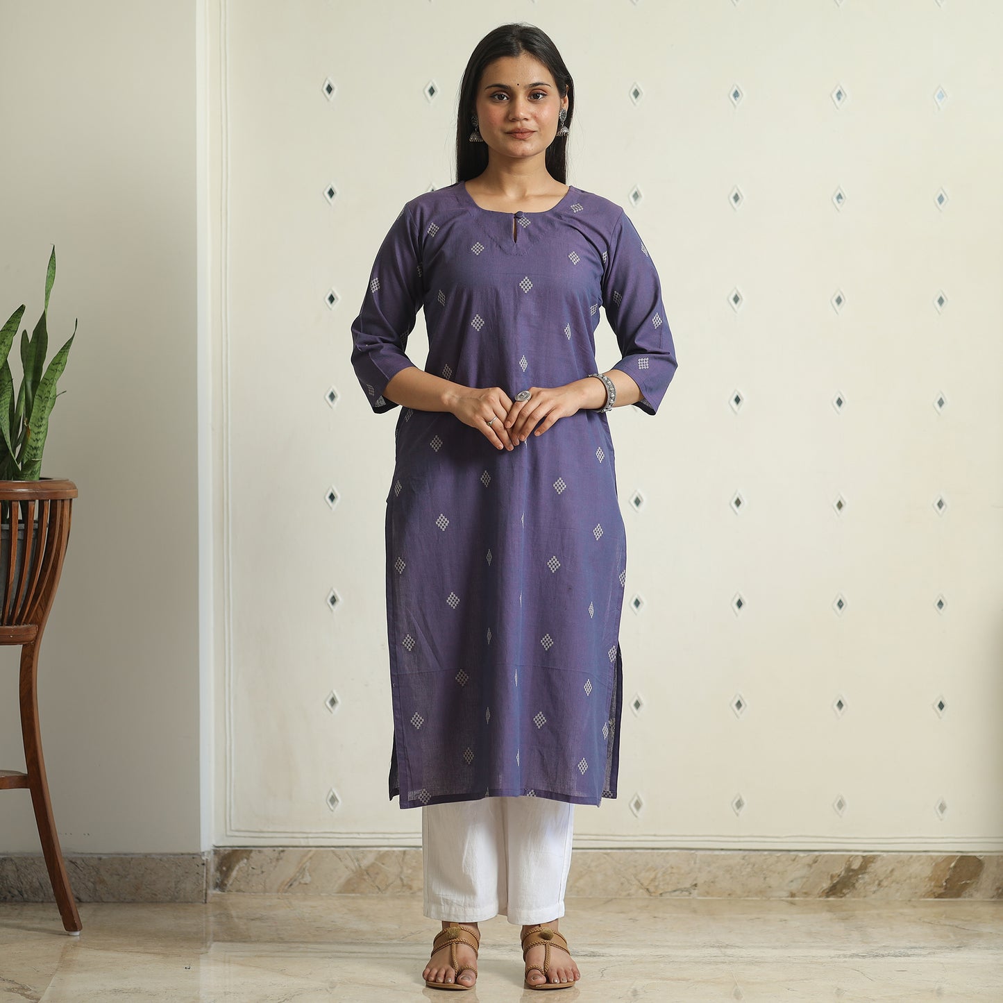 Jacquard Weave Kurta