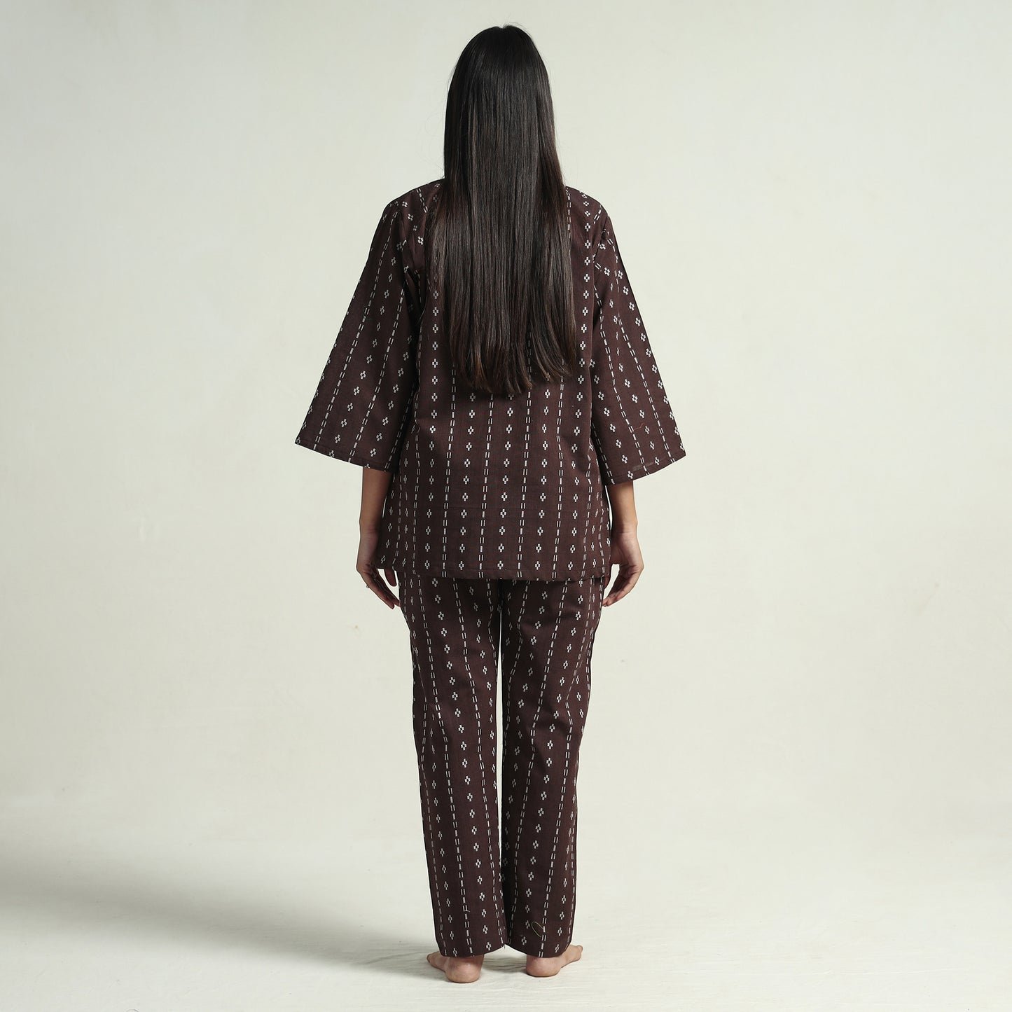 jacquard night suit