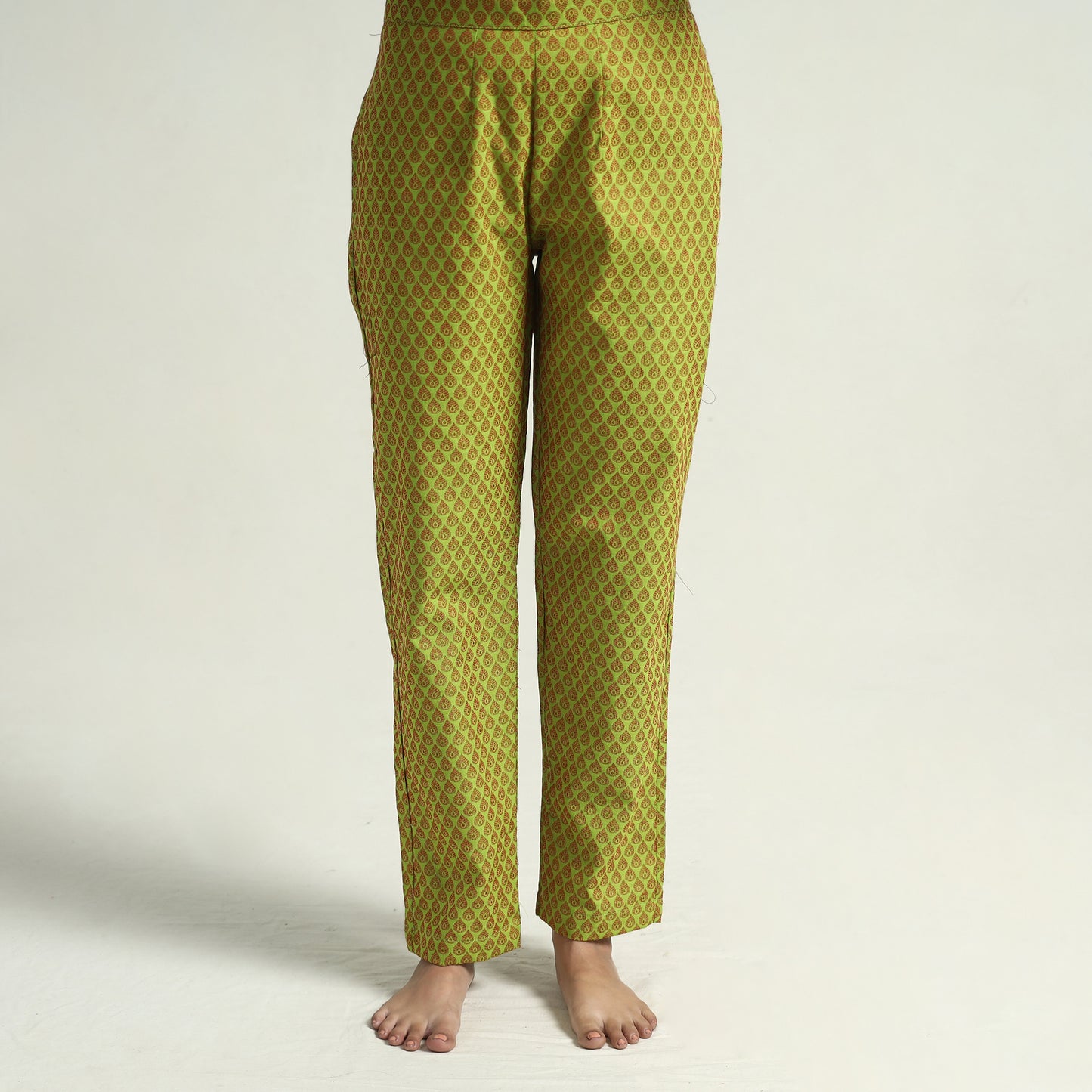 Buy Jacquard Cotton Top & Pyjama Night Suit Set Online at iTokri.com