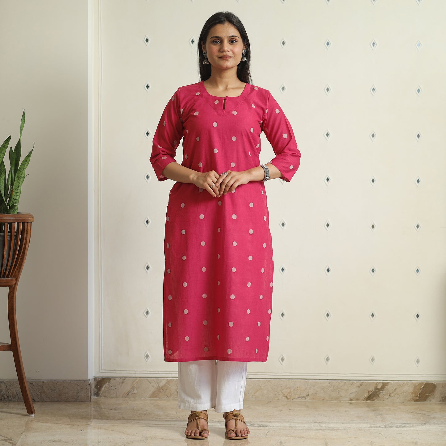 Jacquard Weave Kurta