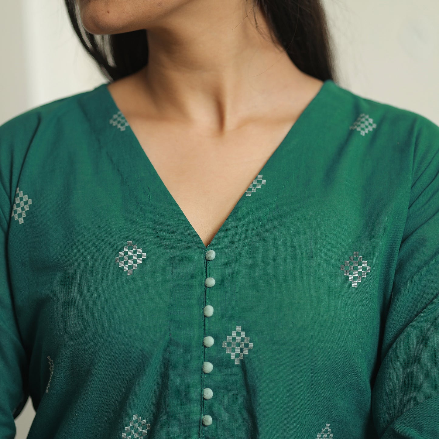 Jacquard Weave Kurta