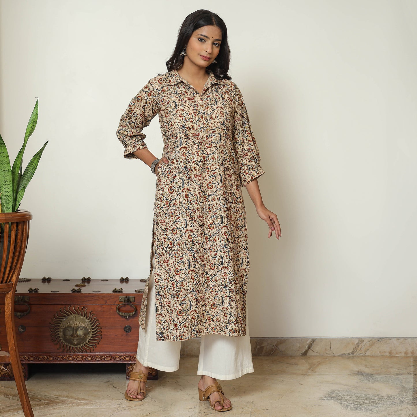 kalamkari kurta