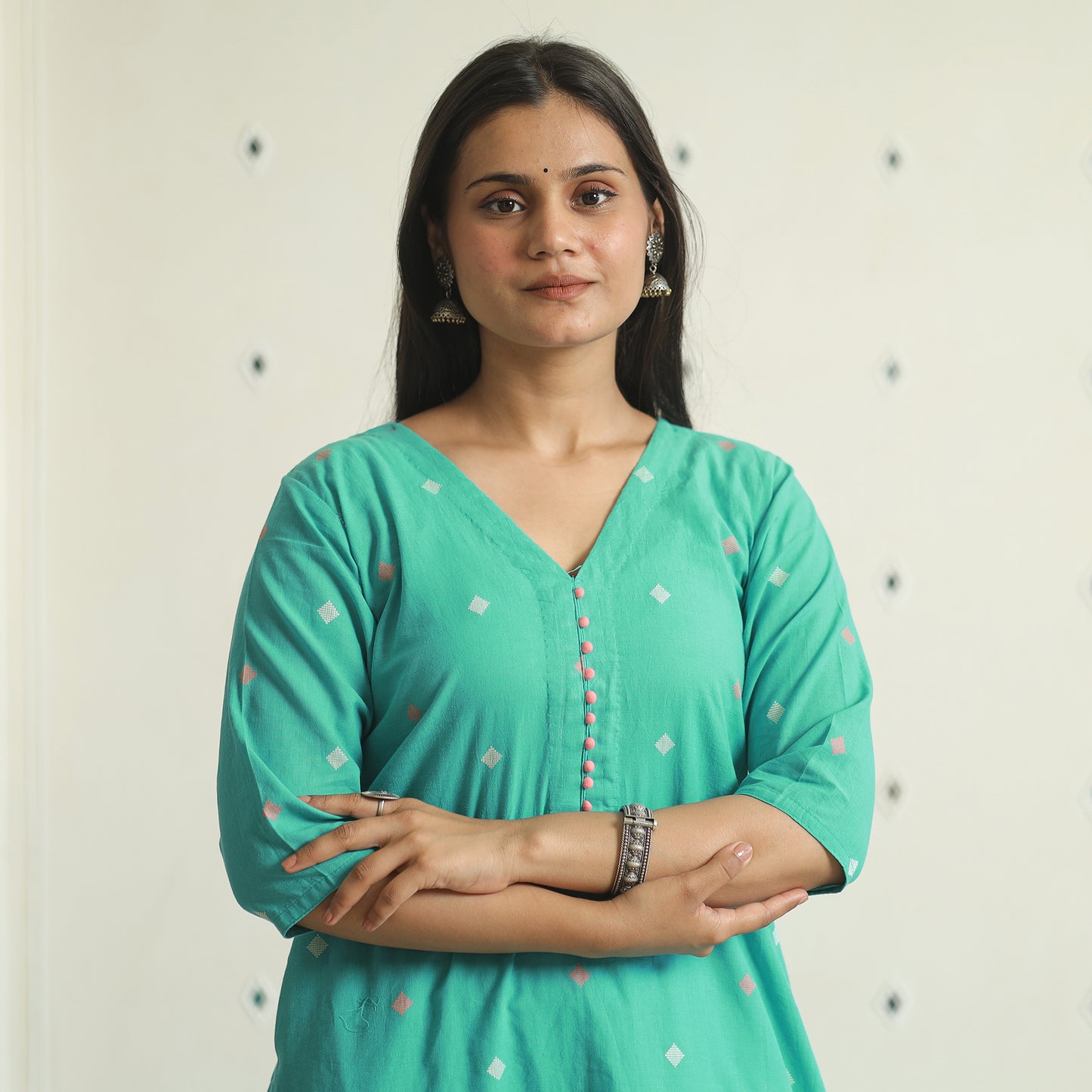 Jacquard Weave Kurta
