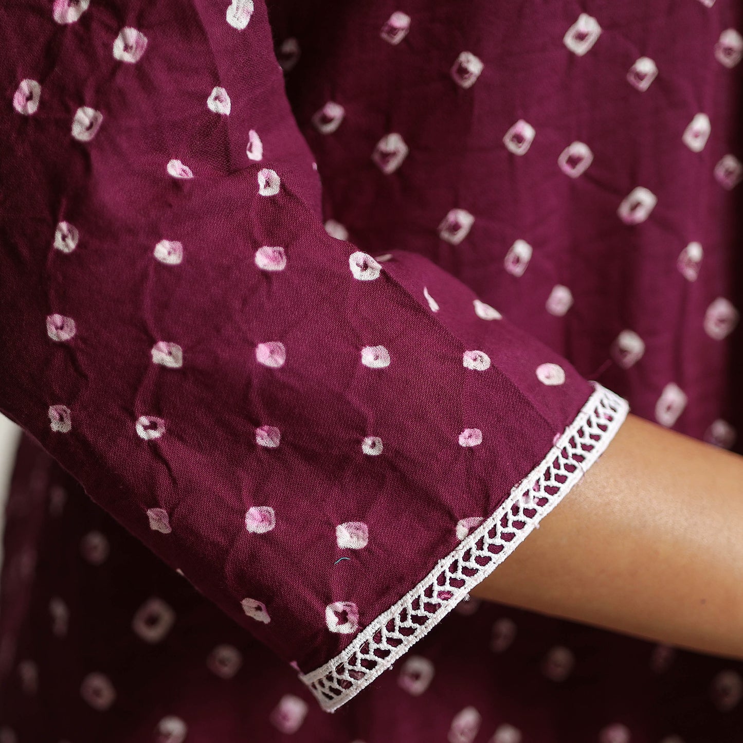bandhani kurta