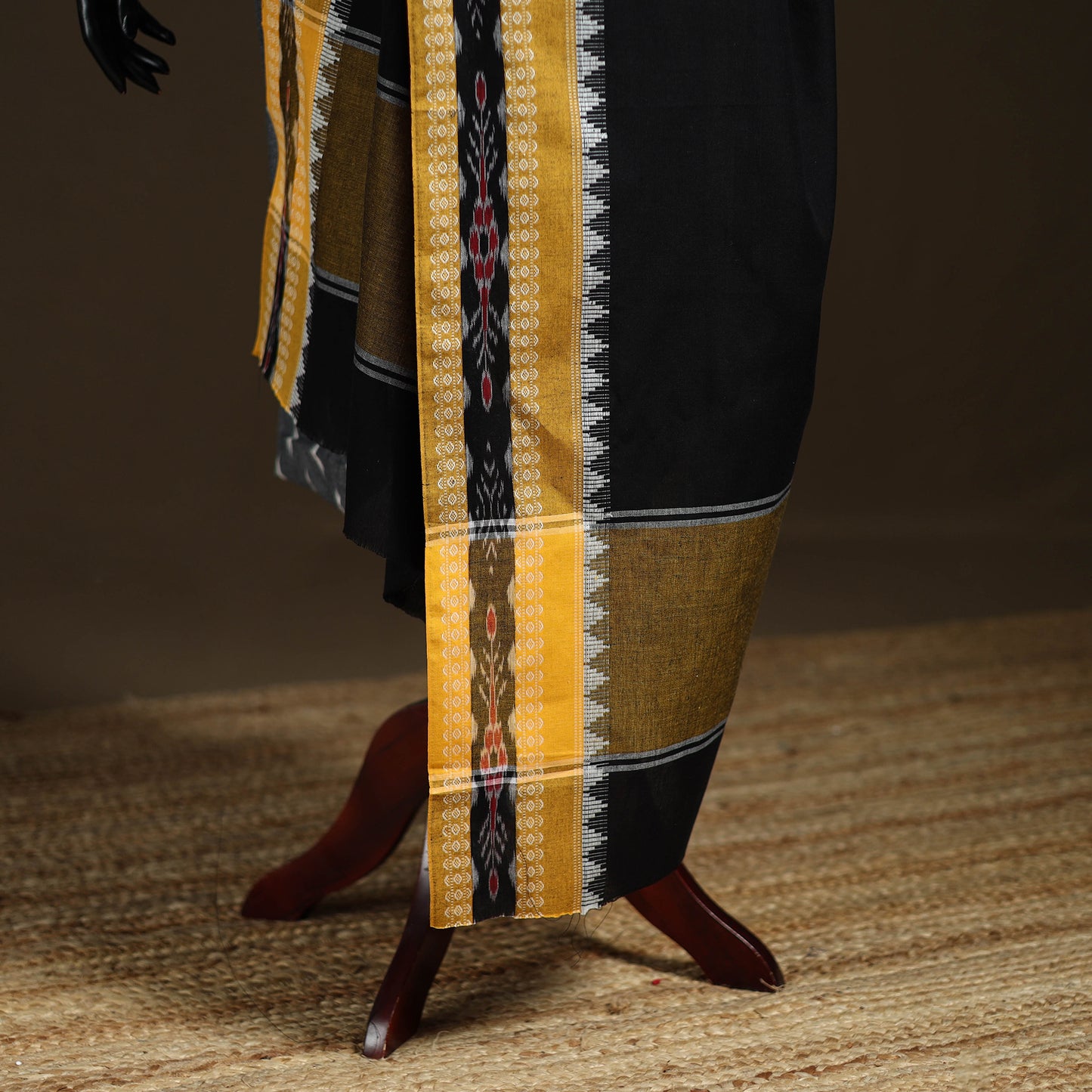 Sambalpuri Ikat Cotton Dupatta from Odisha 03