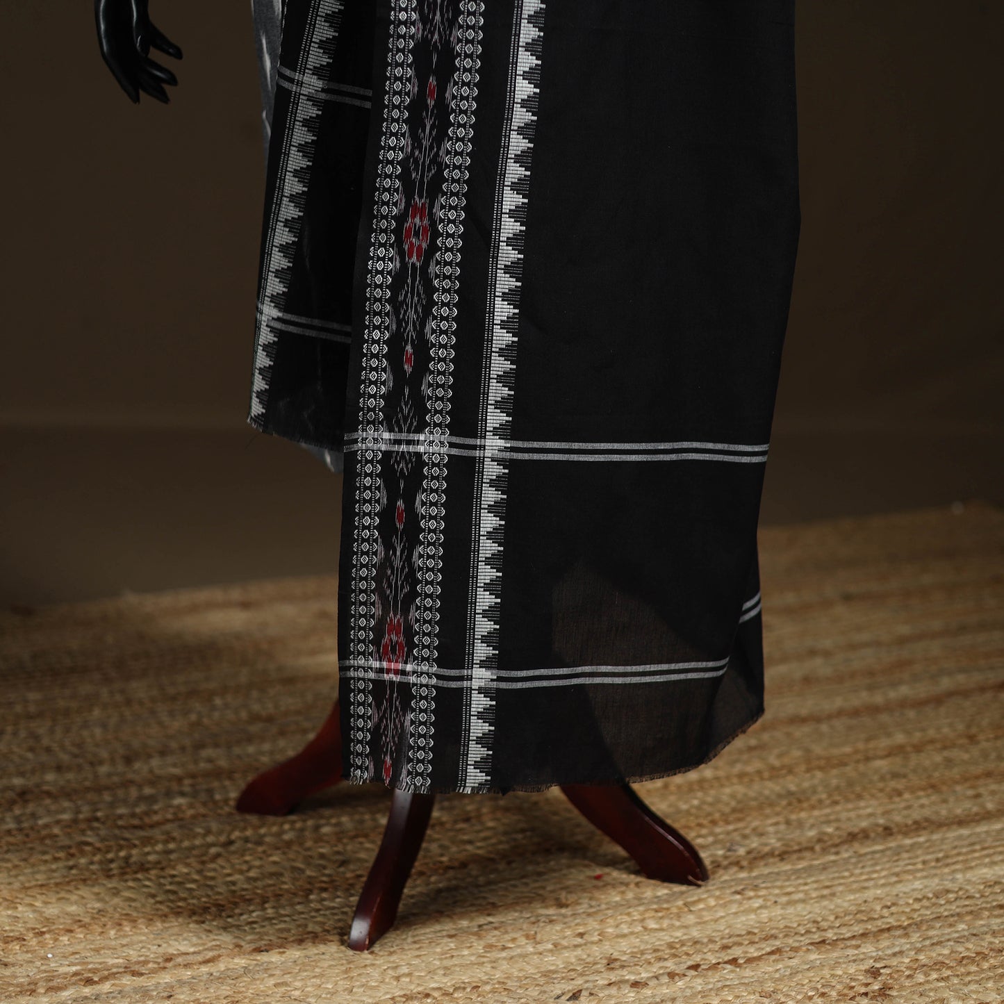 Sambalpuri Ikat Cotton Dupatta from Odisha 04