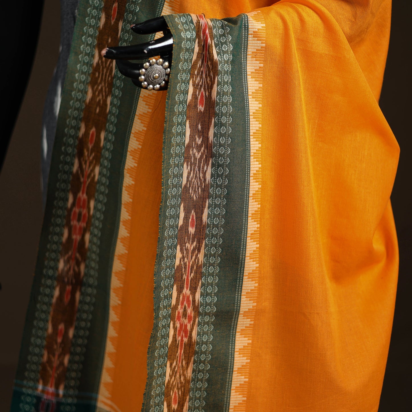 Sambalpuri Ikat Cotton Dupatta from Odisha 07
