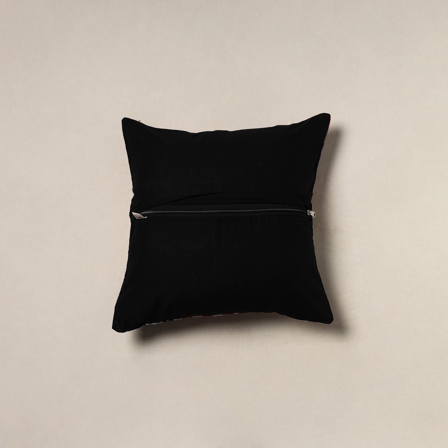 Handcrafted Patchwork Cushion Cover (16 x 16 in) 23