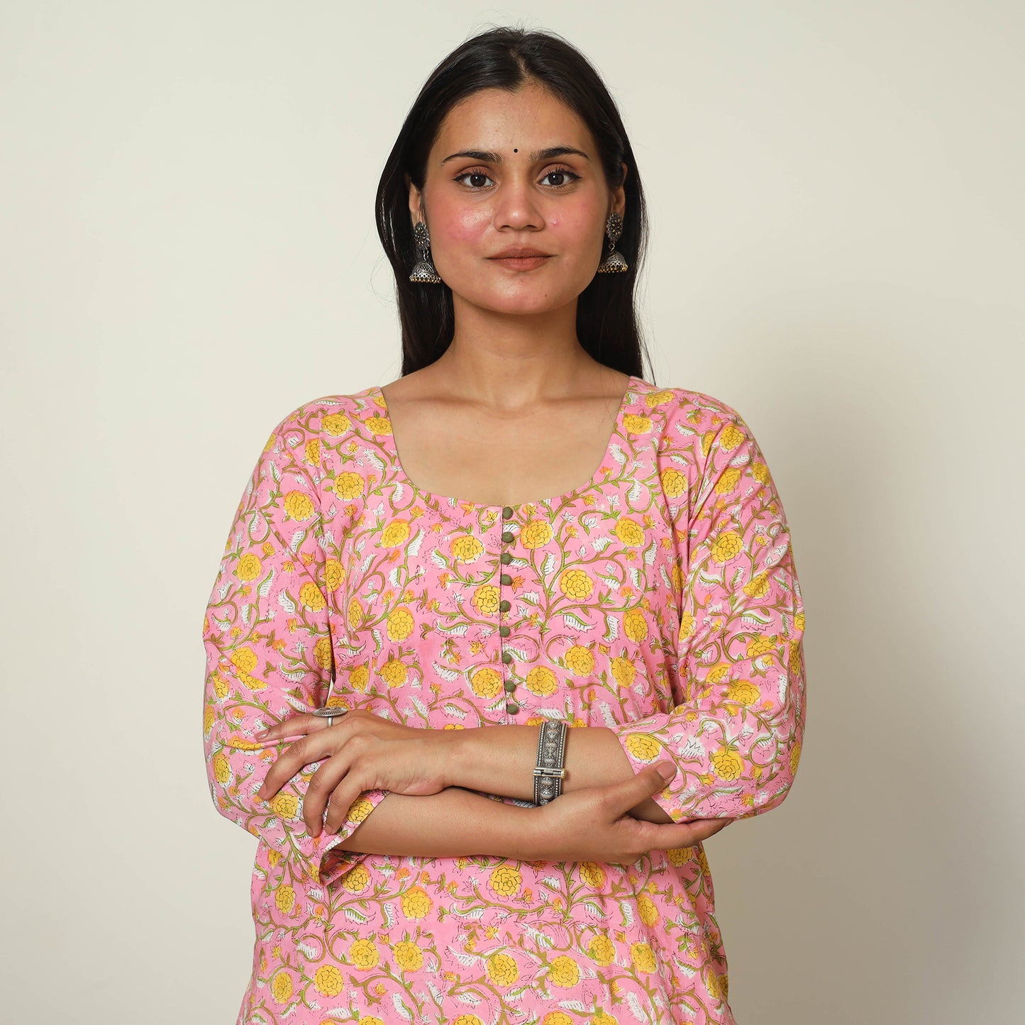 Sanganeri Block Printed Kurta