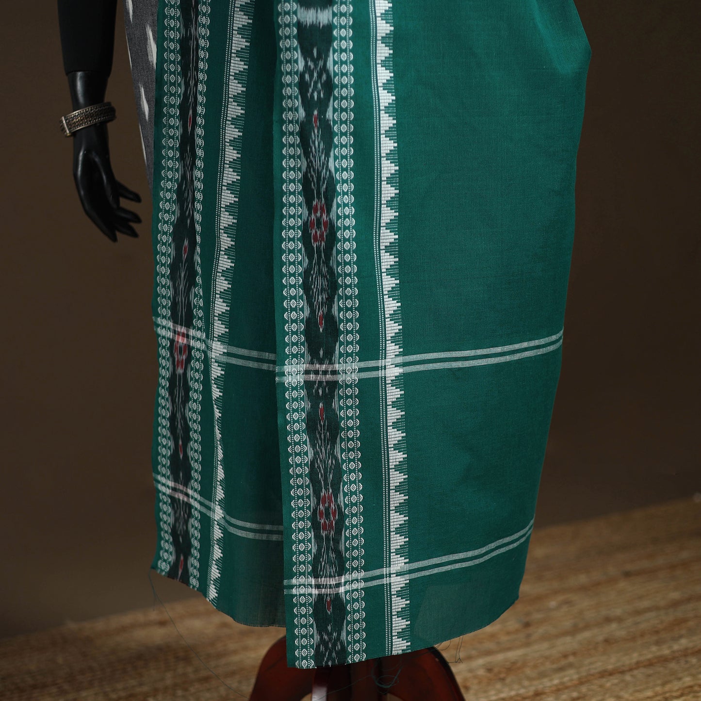Sambalpuri Ikat Cotton Dupatta from Odisha 13