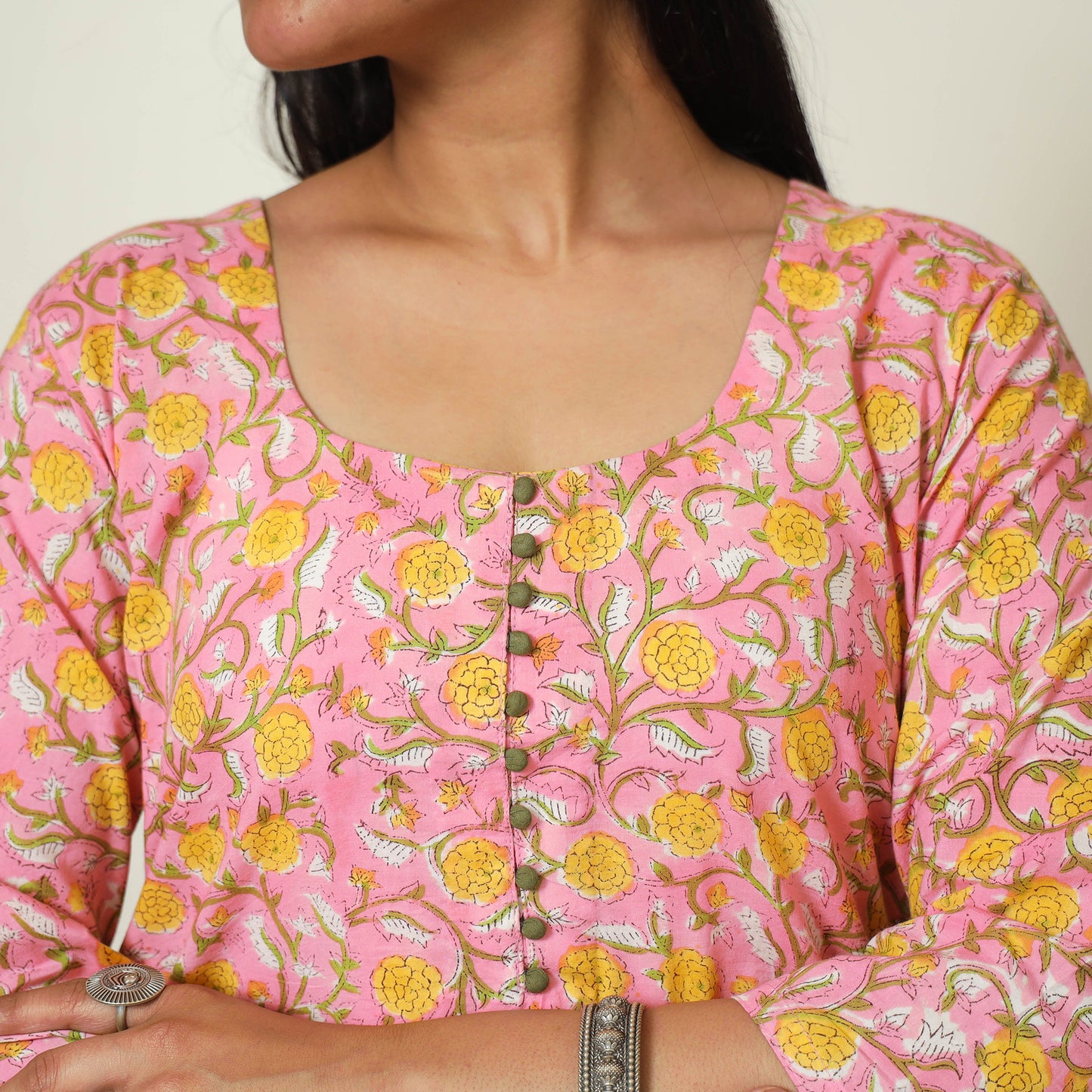 Sanganeri Block Printed Kurta
