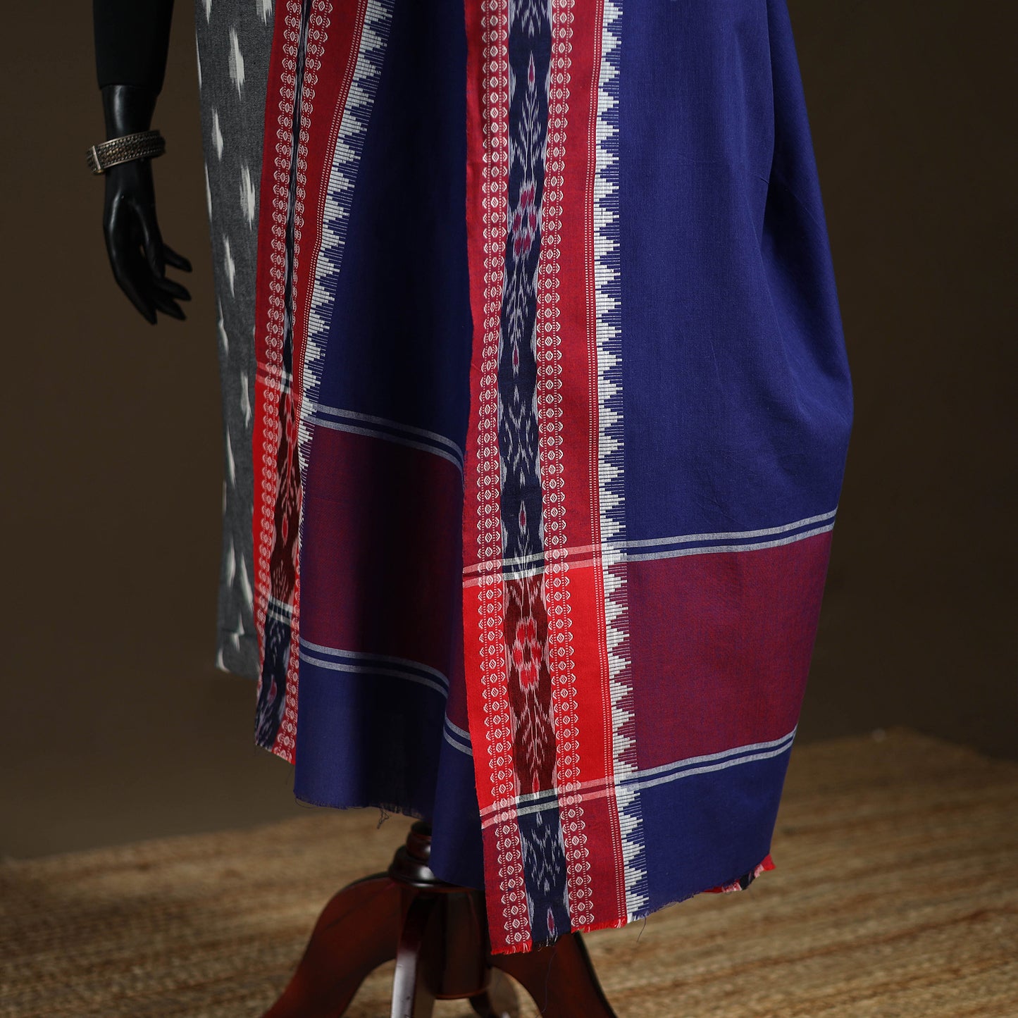 Sambalpuri Ikat Cotton Dupatta from Odisha 14