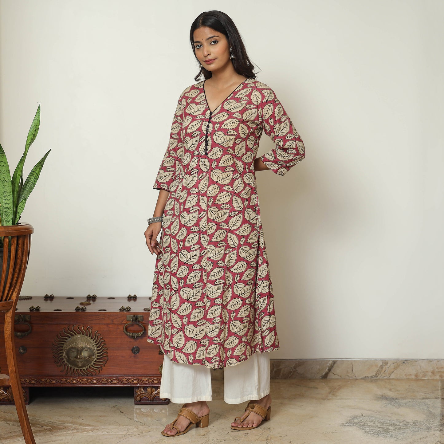 kalamkari printed kurta