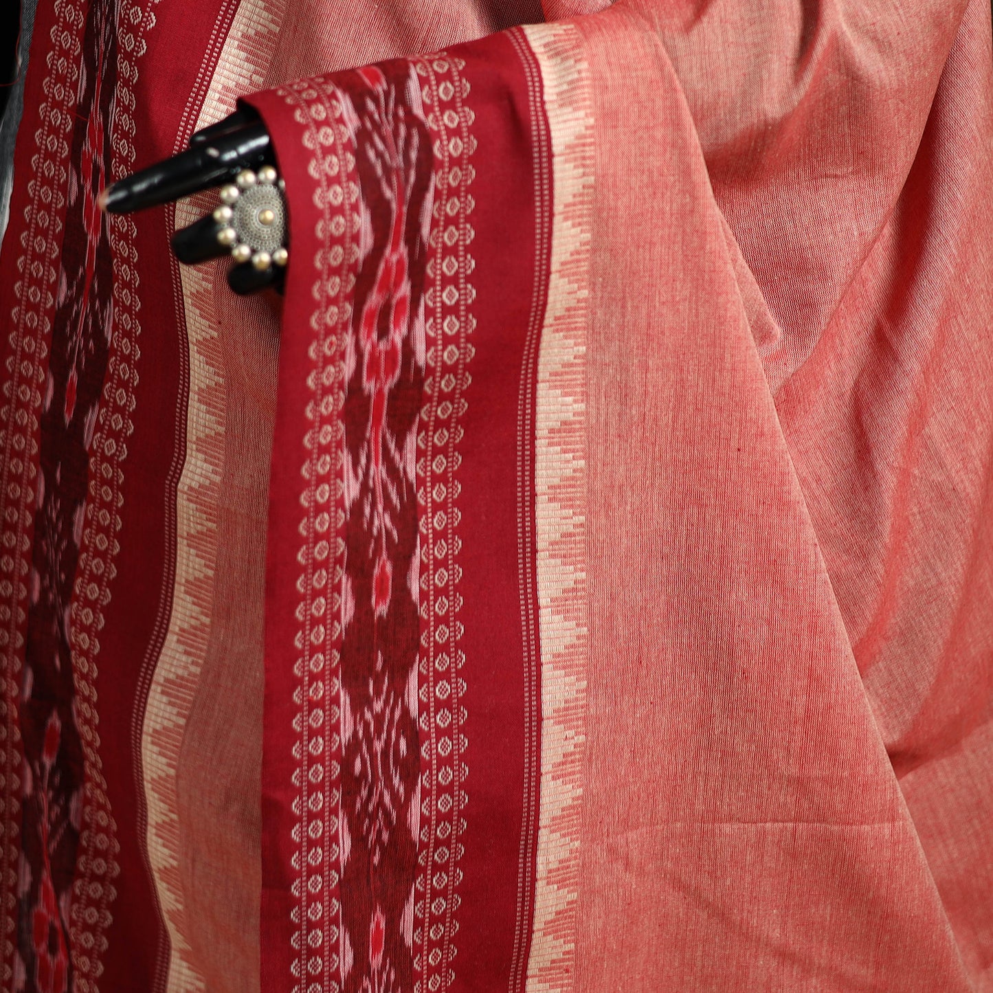 Sambalpuri Ikat Cotton Dupatta from Odisha 15