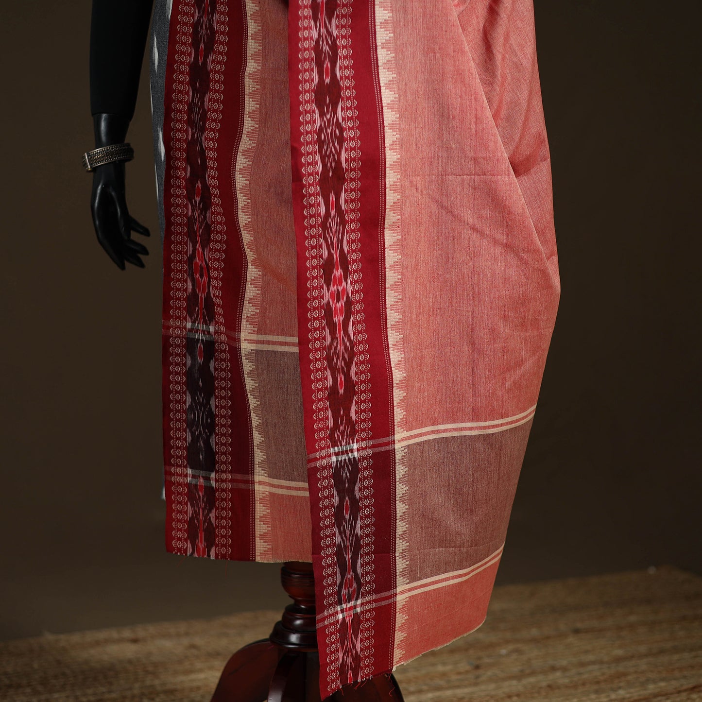 Sambalpuri Ikat Cotton Dupatta from Odisha 15