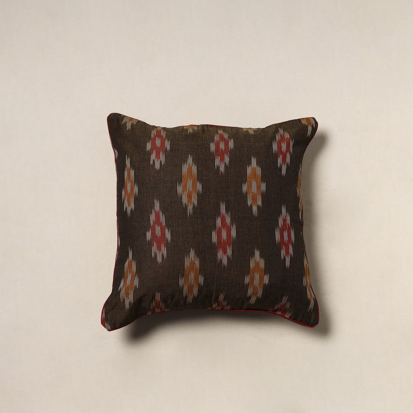 Pochampally Ikat Weave Cushion Cover (16 x 16 in) 03