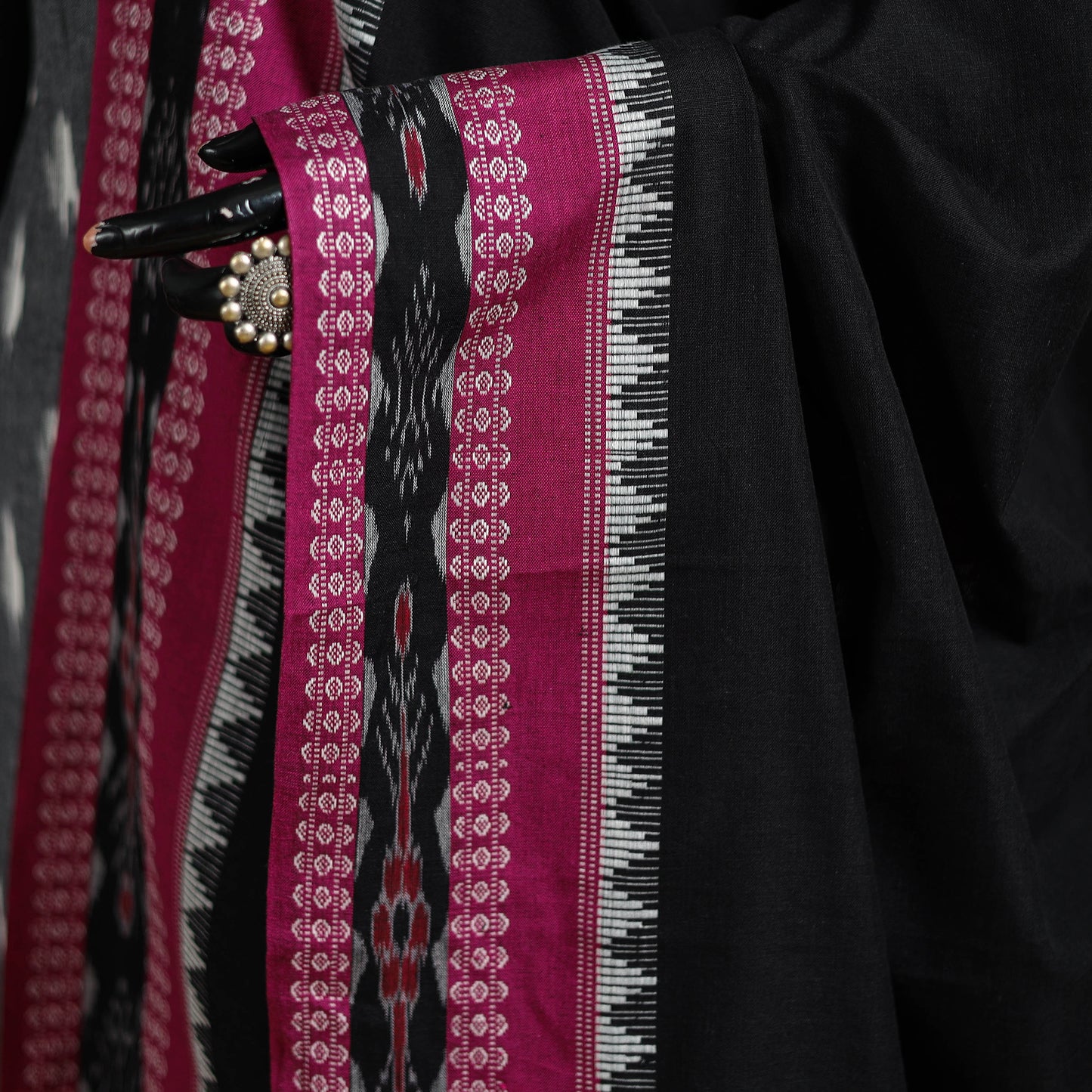 Sambalpuri Ikat Cotton Dupatta from Odisha 18