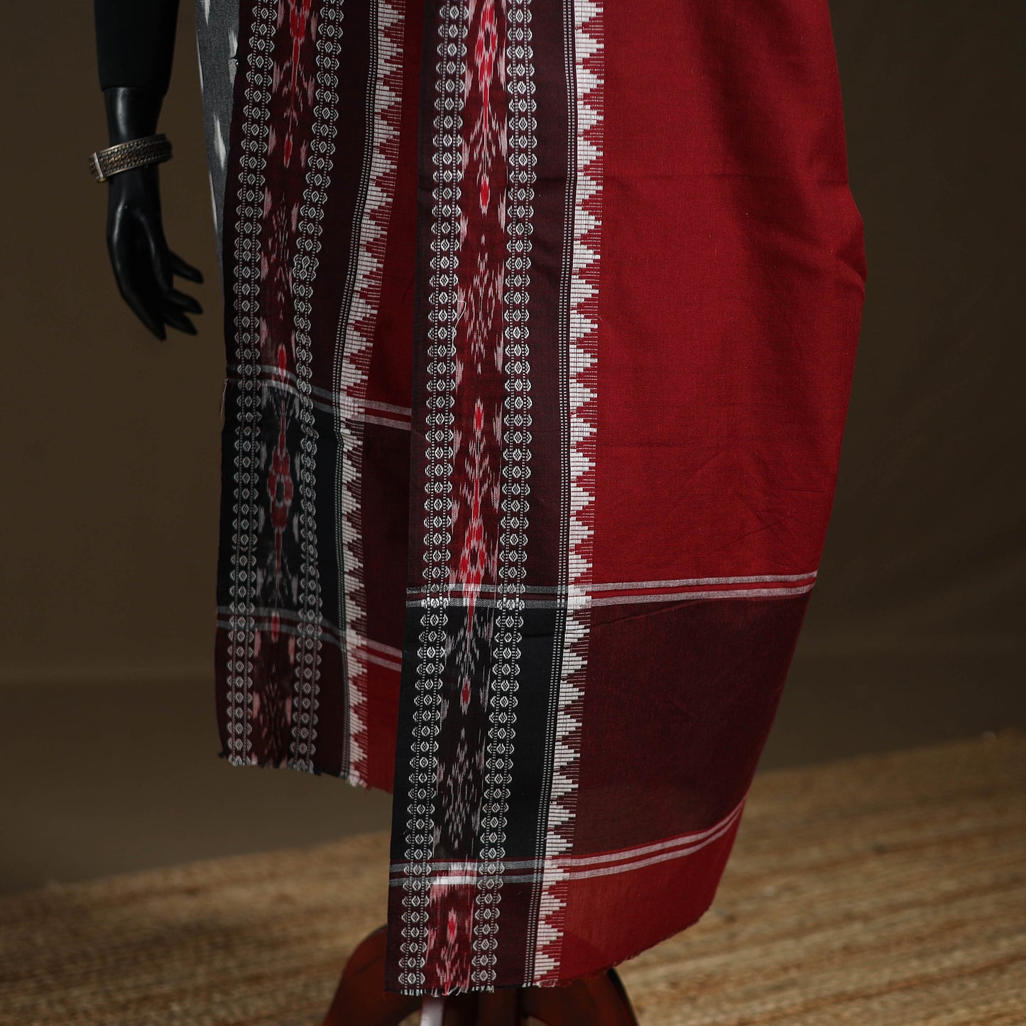 Sambalpuri Ikat Cotton Dupatta from Odisha 20