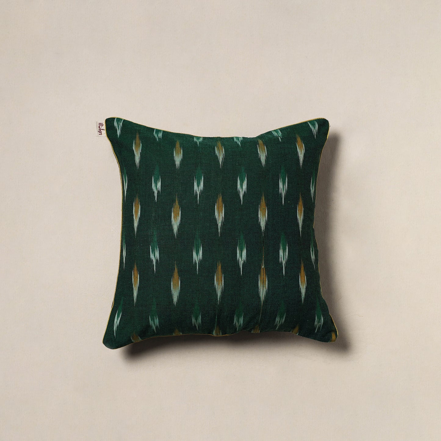 Pochampally Ikat Weave Cushion Cover (16 x 16 in) 09