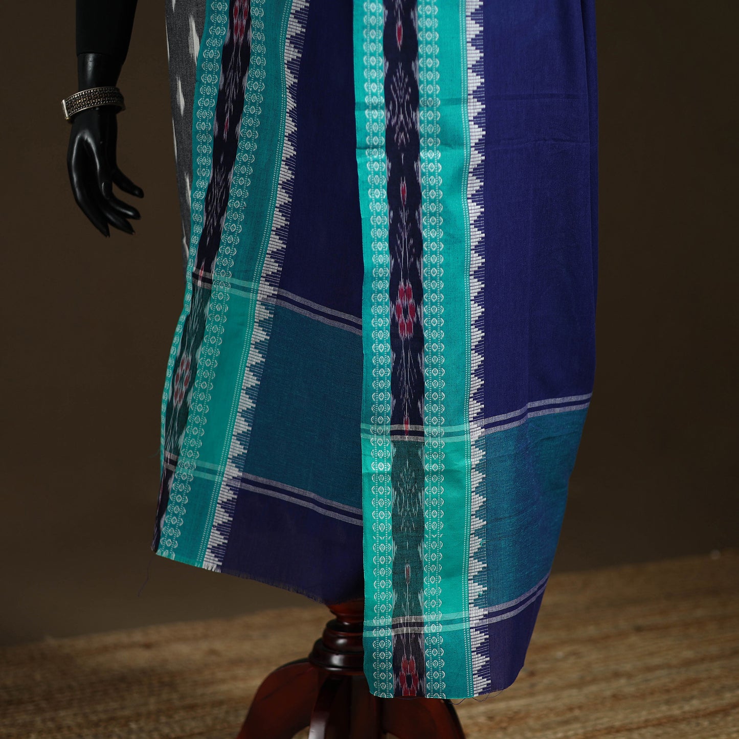 Sambalpuri Ikat Cotton Dupatta from Odisha 30