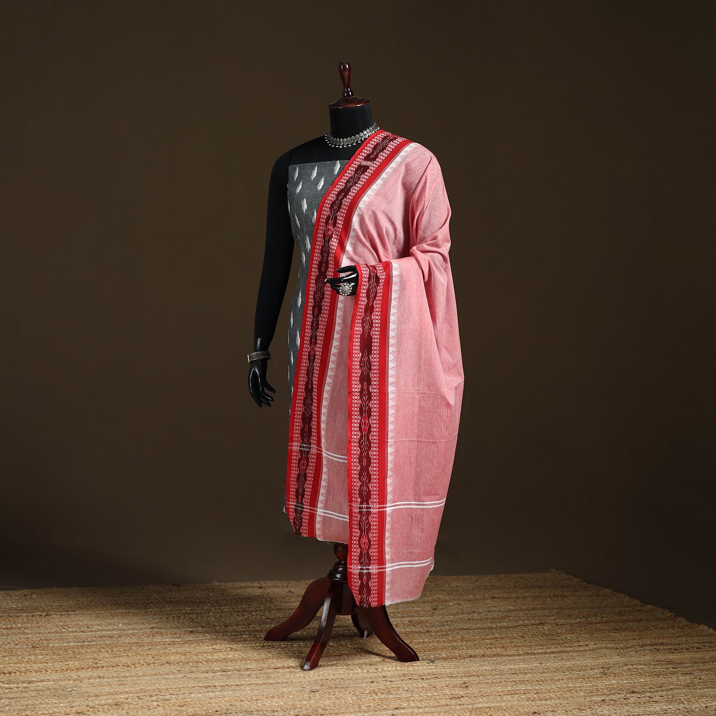 Sambalpuri Ikat Cotton Dupatta from Odisha 31